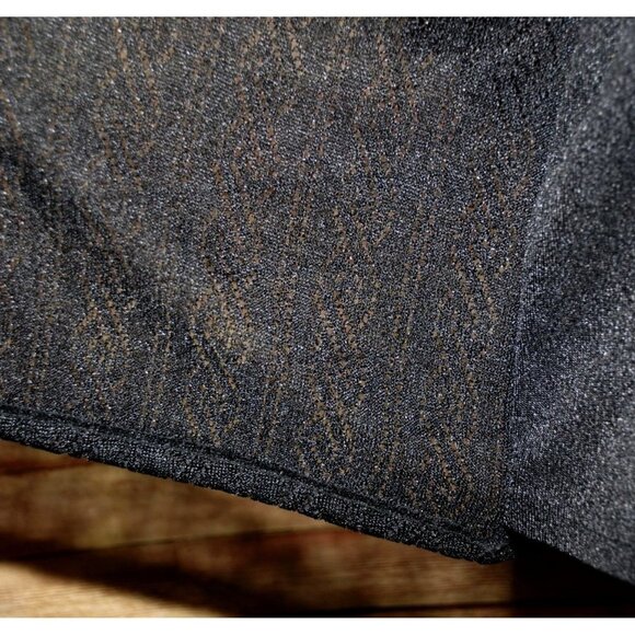 Notations Ladies Black Layered Cardigan Sweater Size L Short Sleeve Faux Cami - Picture 7 of 12